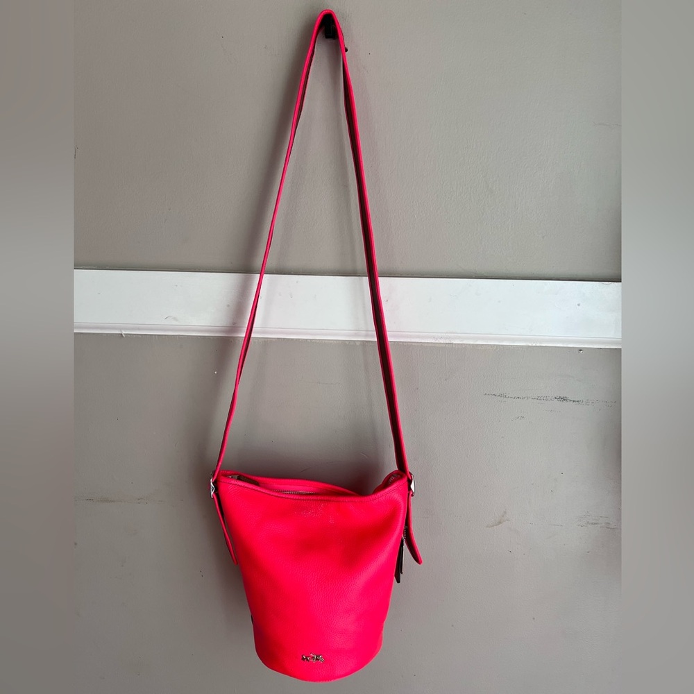 Coach Vibrant Pink Crossbody Bag - Picture 6 of 13